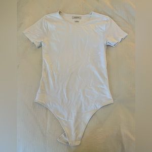 Babaton body suit in white